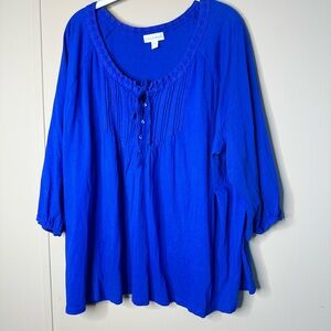 Fashion Bug Royal Blue Blouse